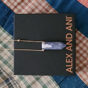 Alex and Ani Sodalite Pendant Necklace